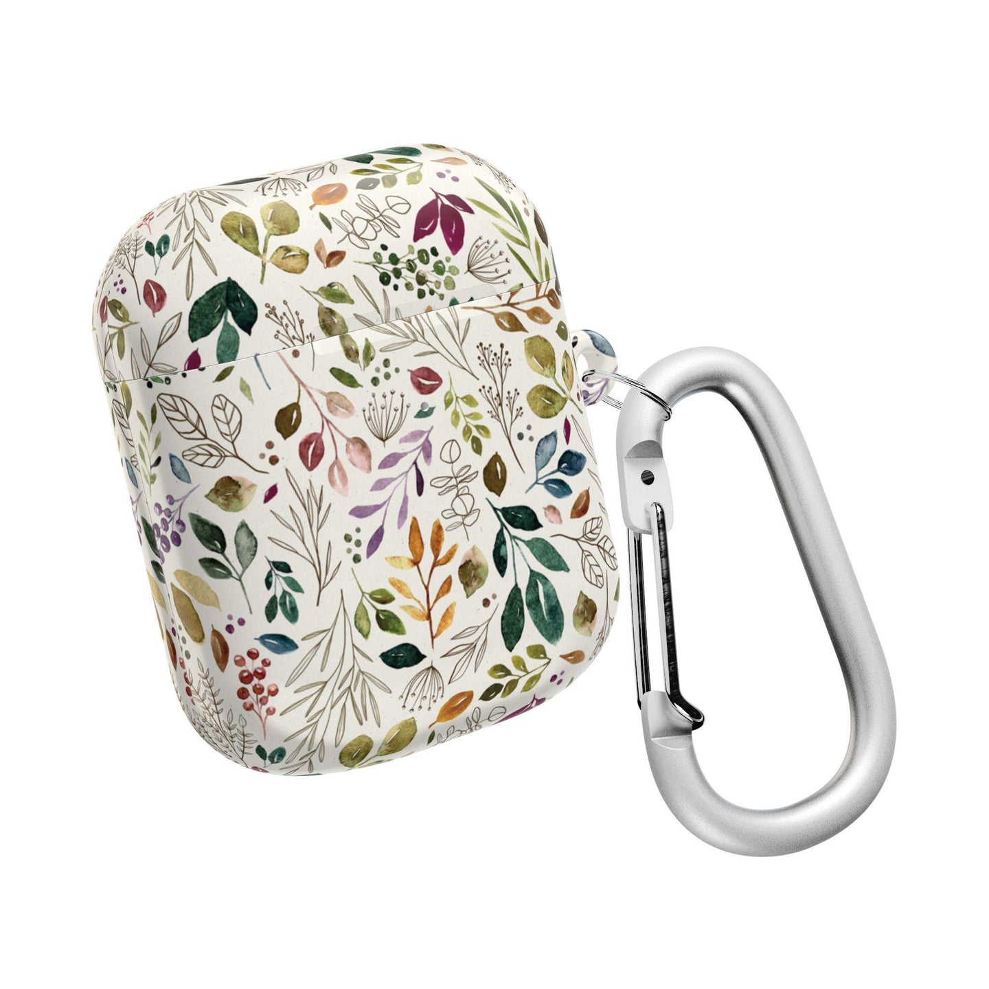 Botanical AirPod Case, Floral Design, Cute Gifts for Her, Nature Lover Accessory, Eco-Friendly Tech Case, Spring Accessories